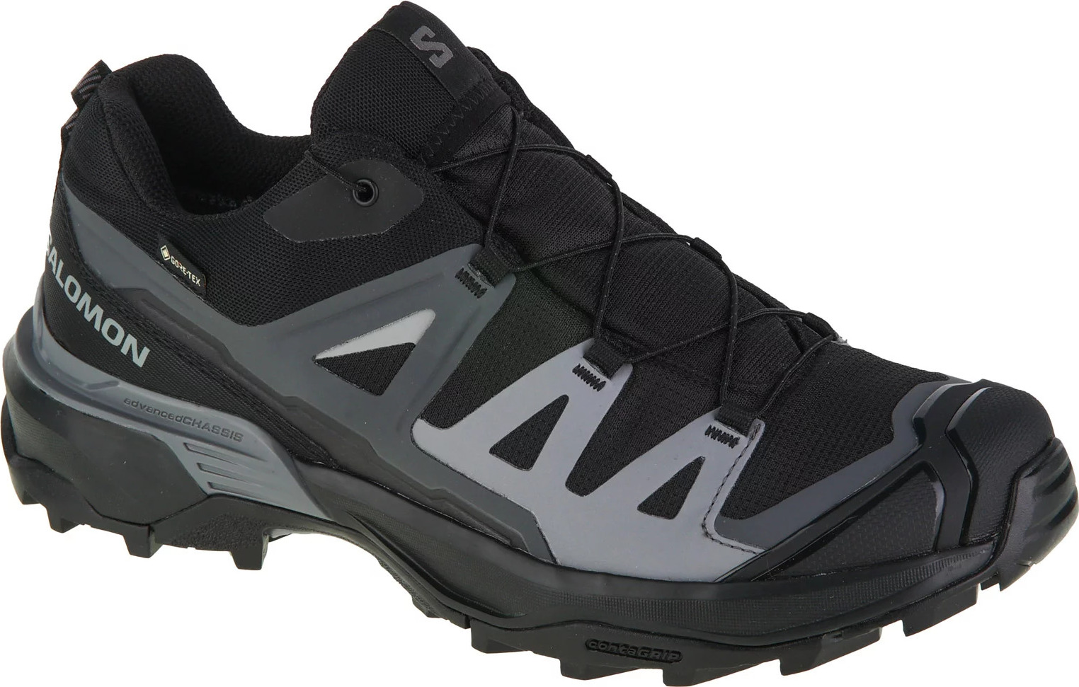Černé turistické tenisky Salomon X Ultra 360 GTX (Velikost 41 1/3)