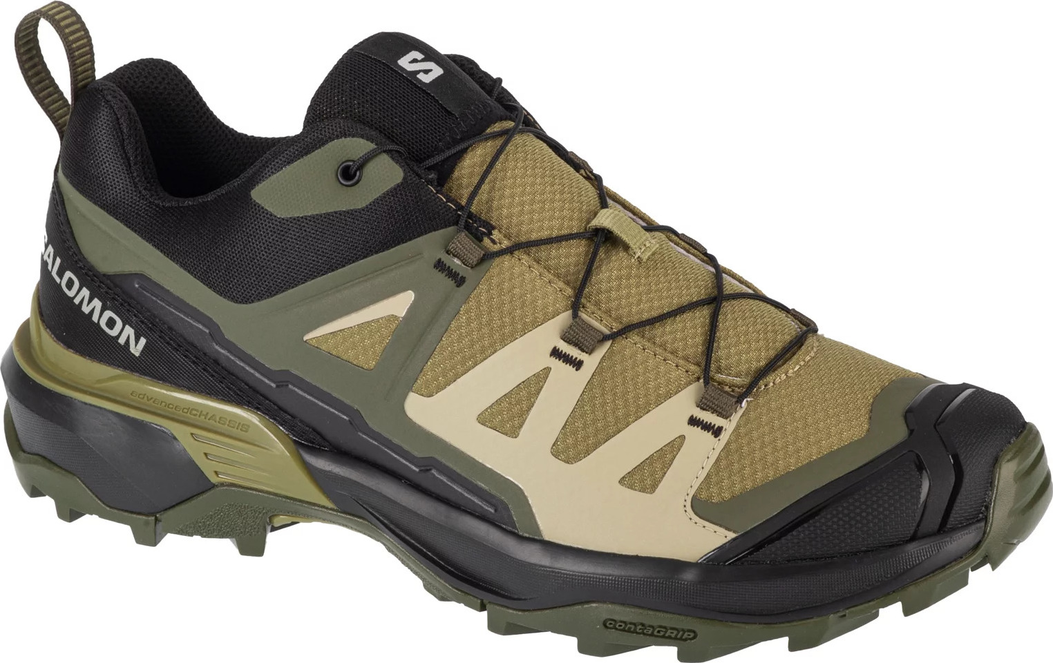 Khaki turistická obuv Salomon X Ultra 360 474560 Velikost: 44