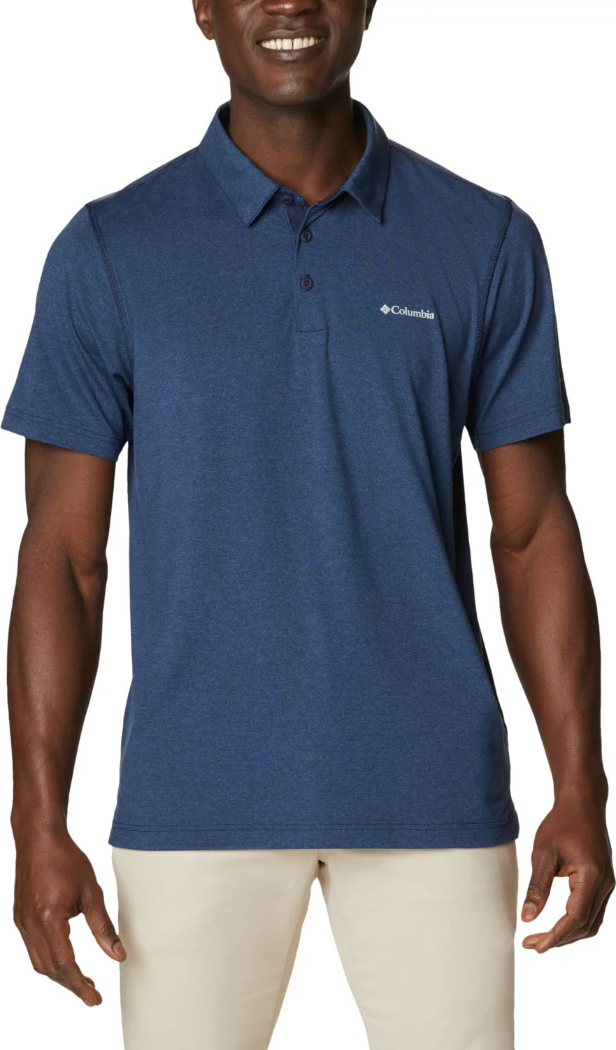 Tmavě modré polotričko Columbia Tech Trail Polo Shirt 1768701465 Velikost: L