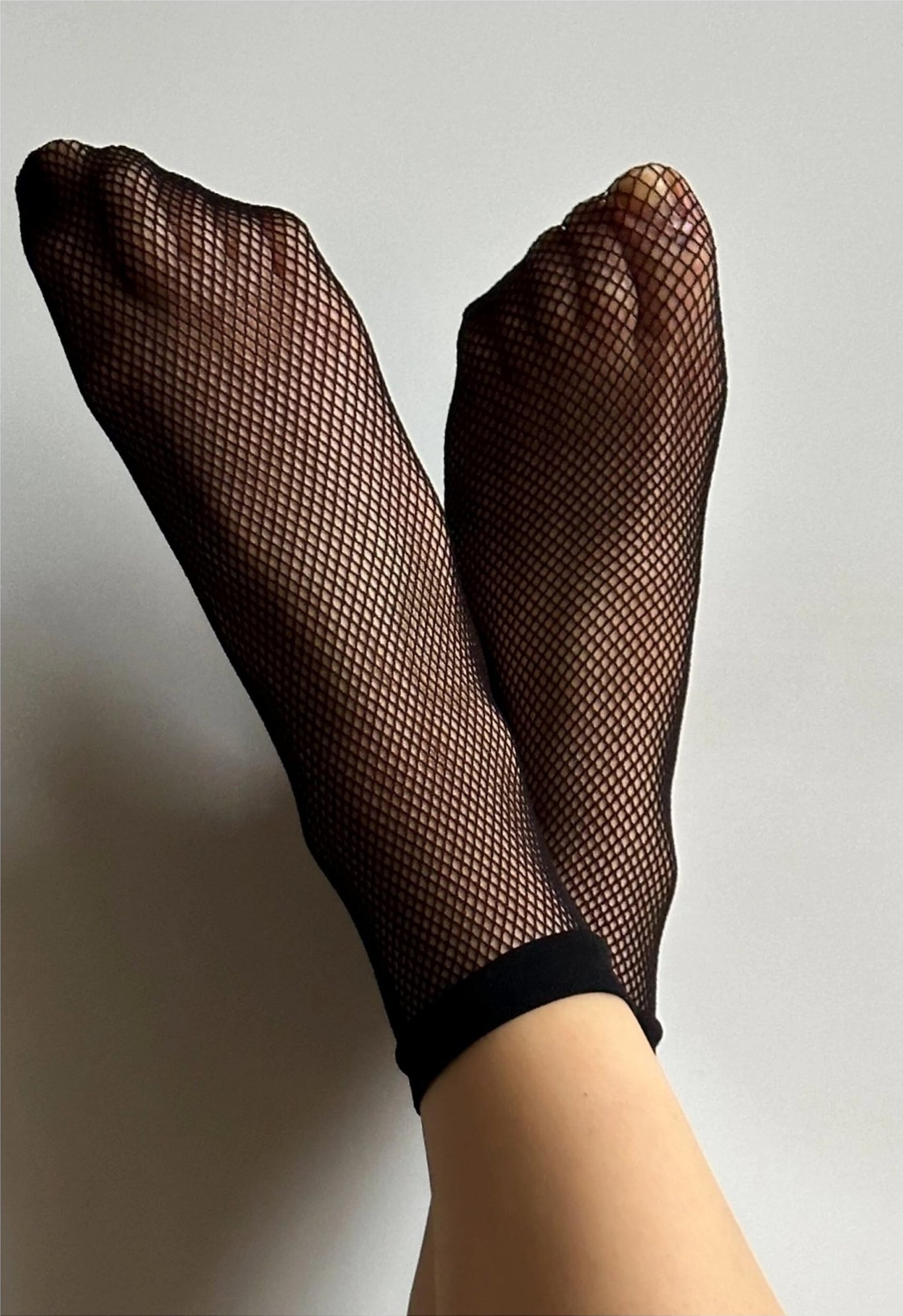 Síťované silonkové ponožky Veneziana Rete Velikost: ONE SIZE, Barva: Černá