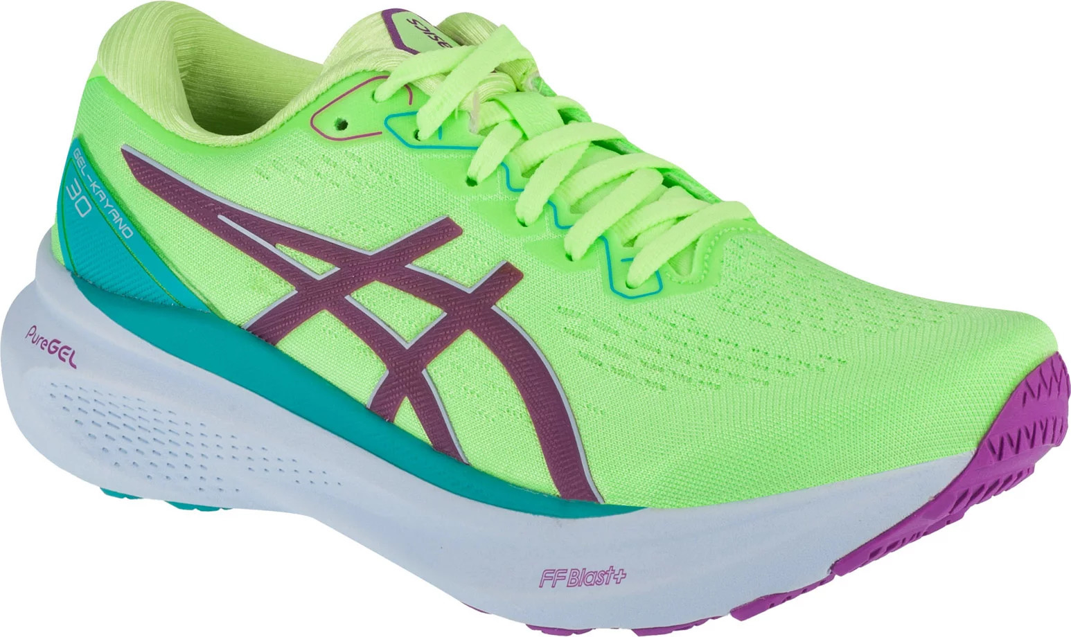 NEONOVĚ ZELENÉ BĚŽECKÉ BOTY ASICS GEL-KAYANO 30 LITE-SHOW 1012B636-300 Velikost: 38