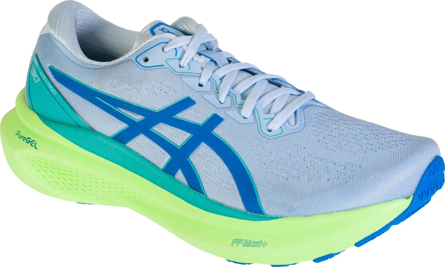 SVĚTLE MODRÉ BĚŽECKÉ BOTY ASICS GEL-KAYANO 30 LITE-SHOW 1011B830-400 Velikost: 41.5