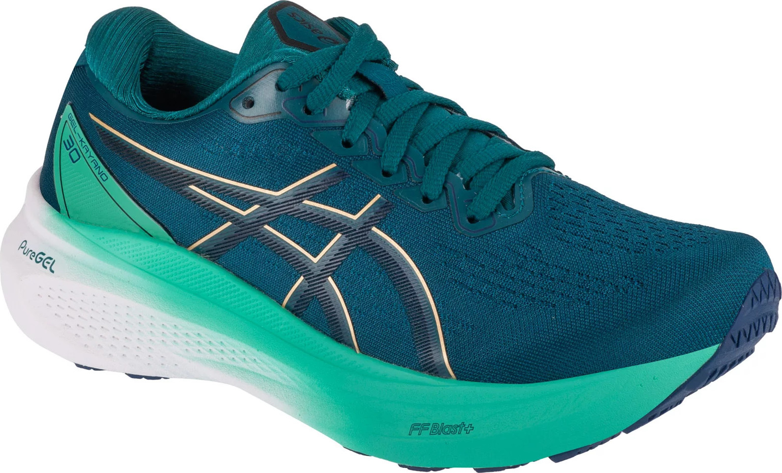 TMAVĚ ZELENÉ BĚŽECKÉ TENISKY ASICS GEL-KAYANO 30 1012B357-301 Velikost: 39.5