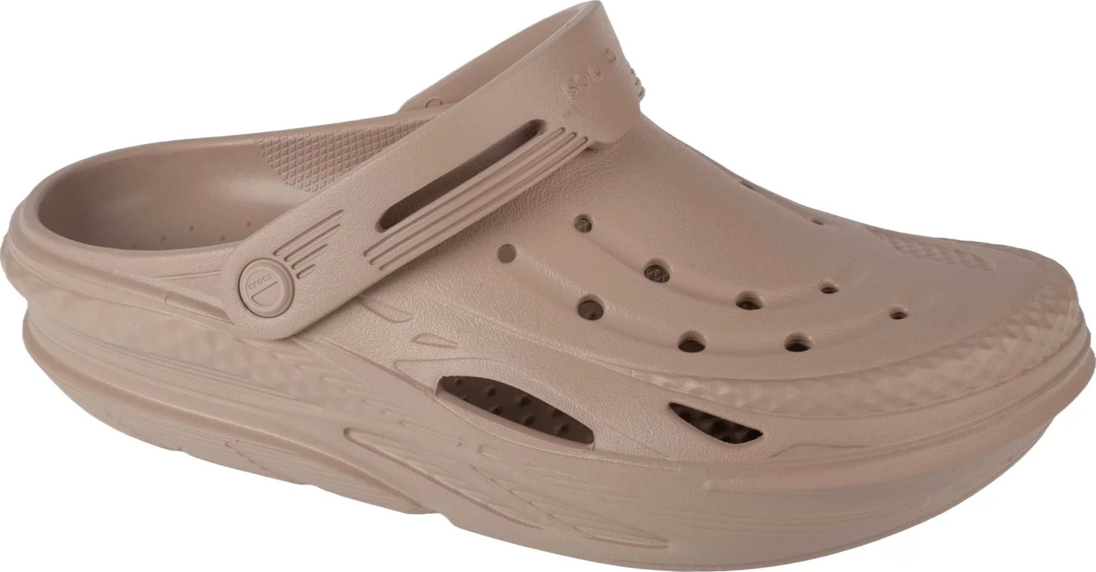 Béžové pánské nazouváky na platformě Crocs Off Grid Clog (Velikost 41/42)