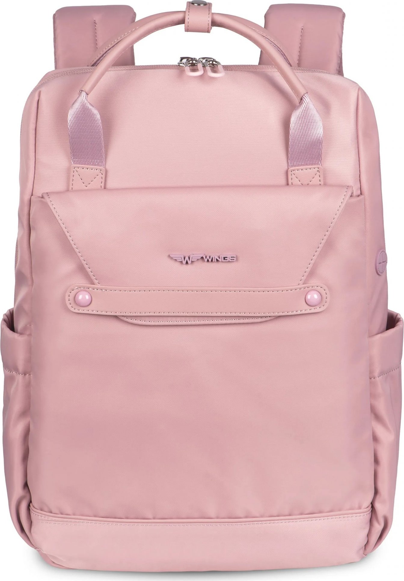 RŮŽOVÝ DÁMSKÝ MULTIFUNKČNÍ  BATOH WINGS SKYLARK SKY003, WINGS WOMEN'S BACKPACK, PINK Velikost: ONE SIZE