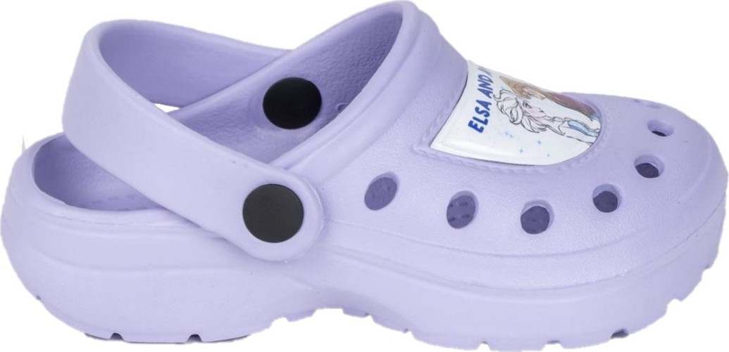 Světle fialové dívčí nazouváky Crocs Disney Frozen Velikost: 24/25