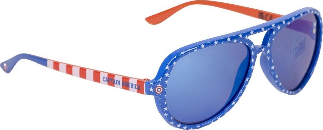 Modré chlapecké sluneční brýle Marvel Captain America Velikost: ONE SIZE