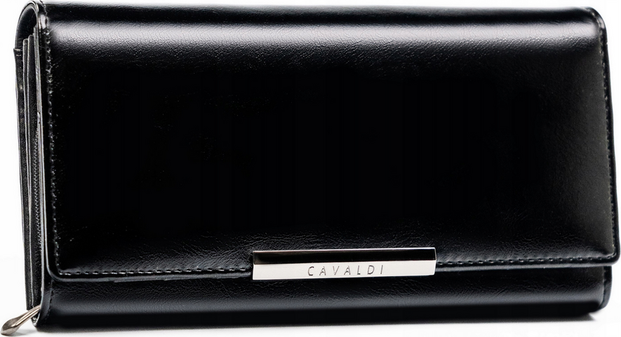 4U Cavaldi černá hladká peněženka M696 PX20-21-BL Velikost: ONE SIZE