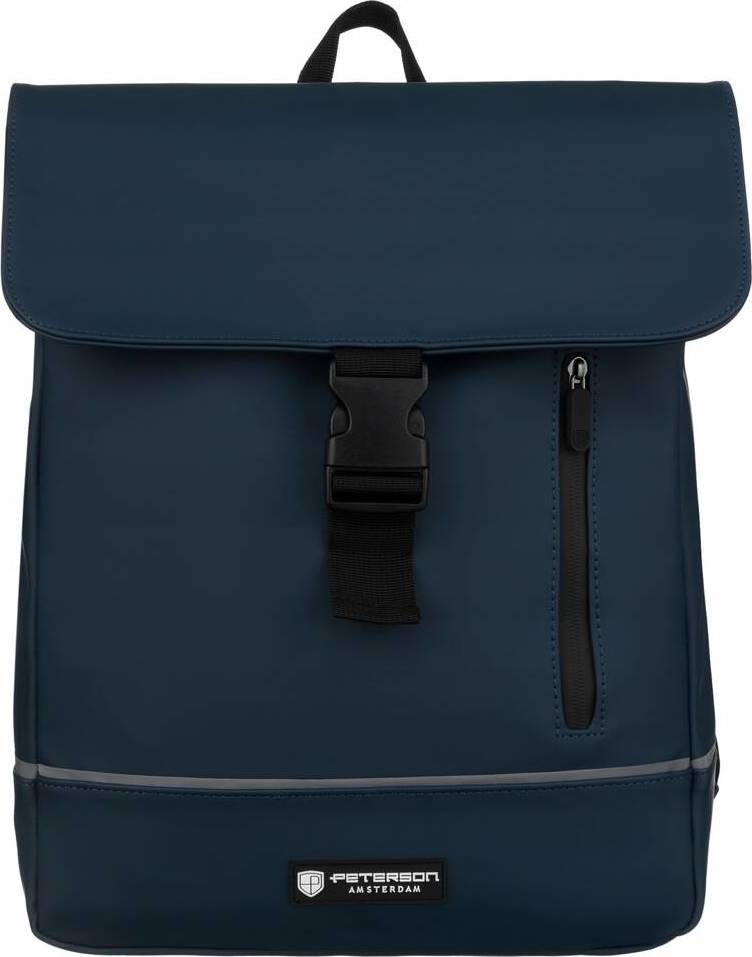 Peterson Tmavě modrý pevný sportovní batoh PTN EB97 Velikost: ONE SIZE