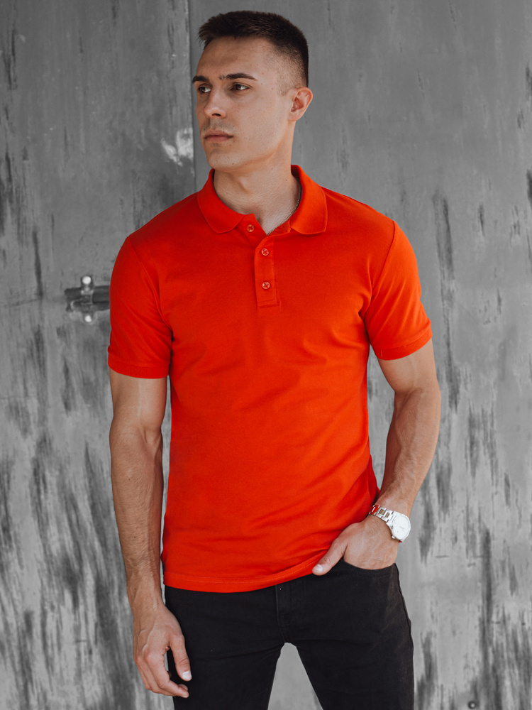 Oranžové polo triko (Velikost M)