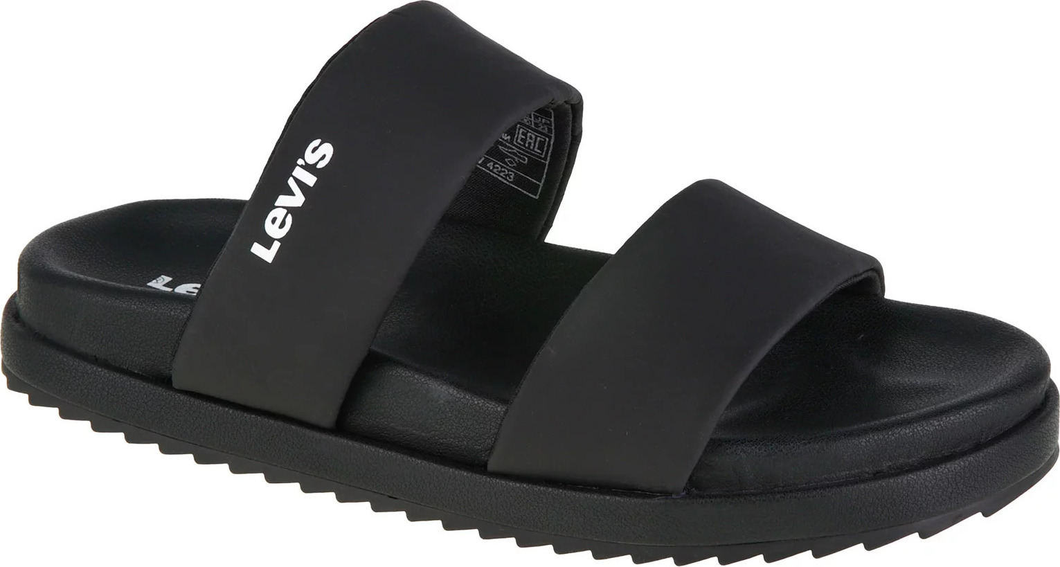 Černé dámské nazouváky Levi's Lydia Padded
