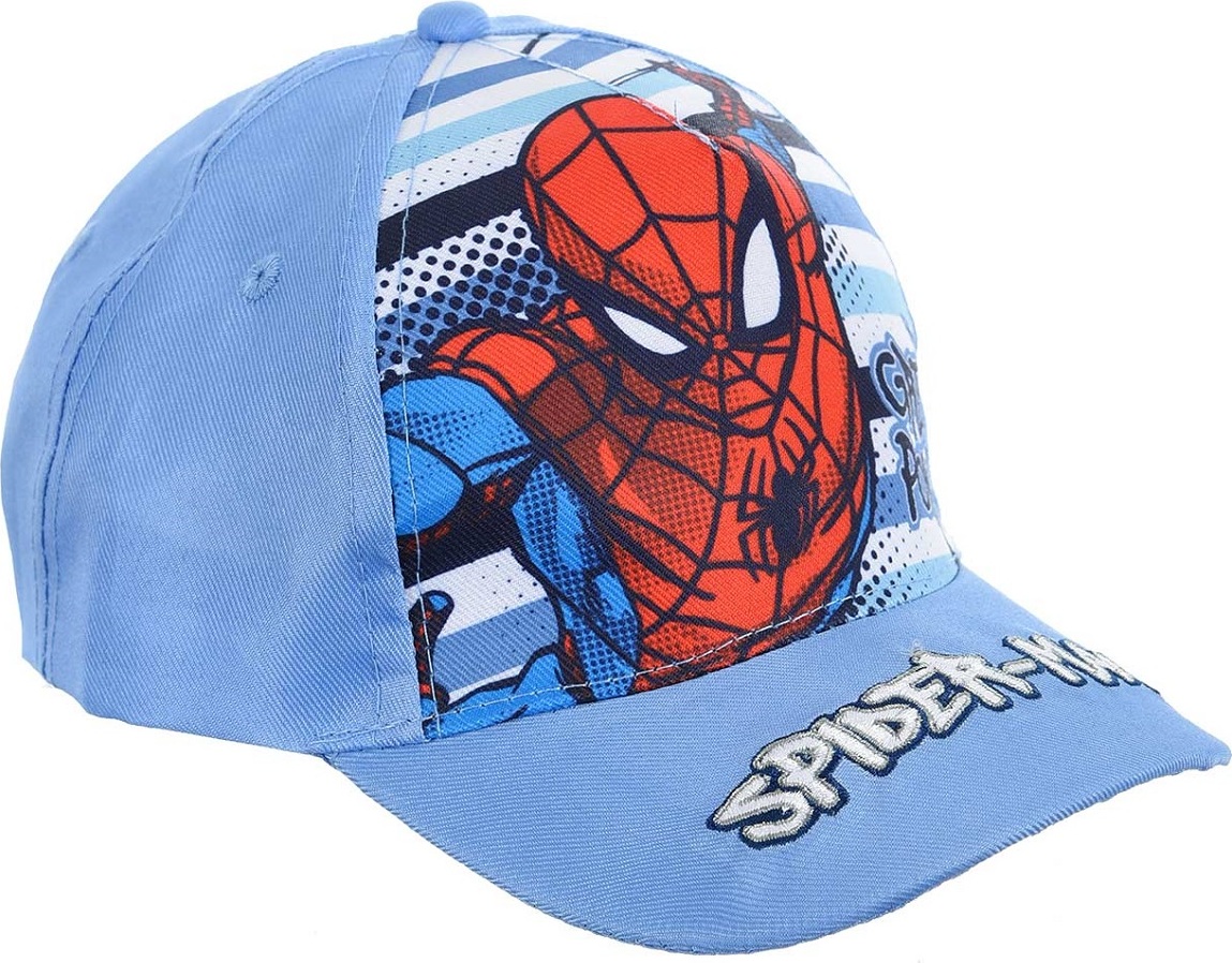 Modrá chlapecká kšiltovka Marvel Spider-Man Velikost: 52