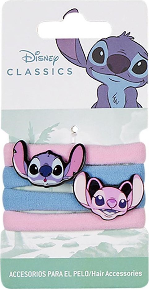 SET GUMIČEK DO VLASŮ DISNEY STITCH Velikost: ONE SIZE