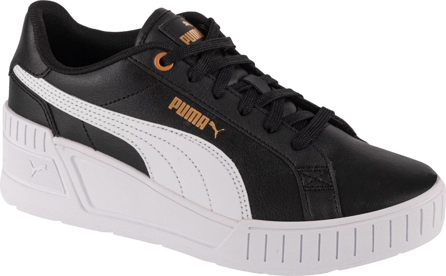 Černé dámské stylové tenisky Puma Karmen Wedge (Velikost 35,5)
