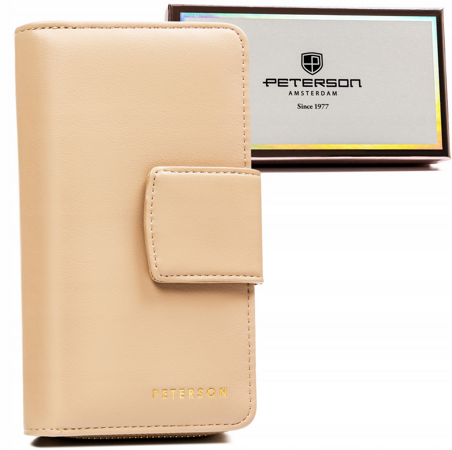 Peterson béžová dámská peněženka PTN 76116-F8 Velikost: ONE SIZE