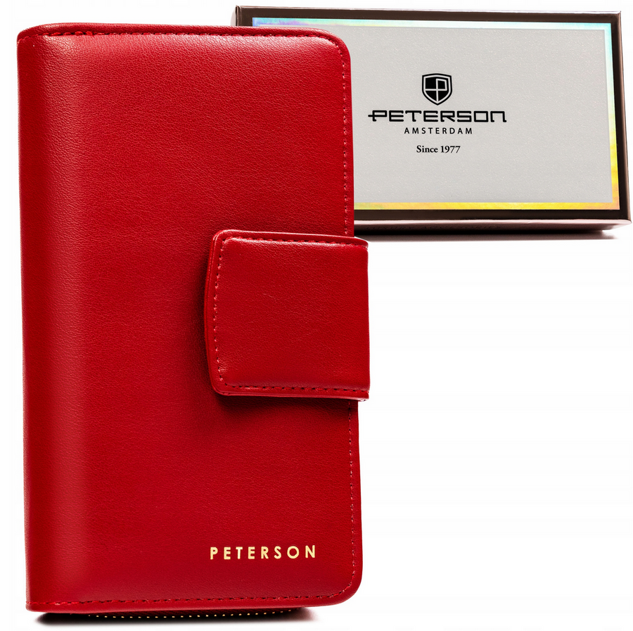 Peterson červená dámská peněženka PTN 76116-F8 Velikost: ONE SIZE