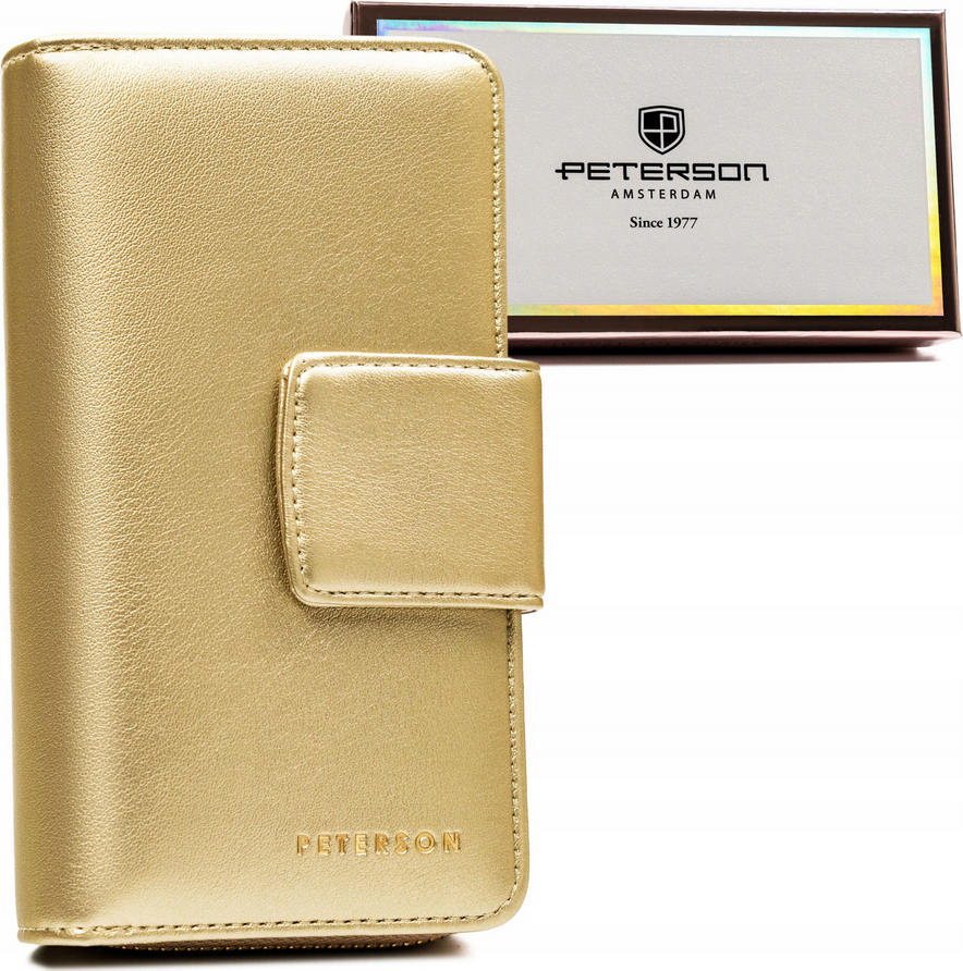 Peterson zlatá dámská peněženka PTN 76116-F8 Velikost: ONE SIZE