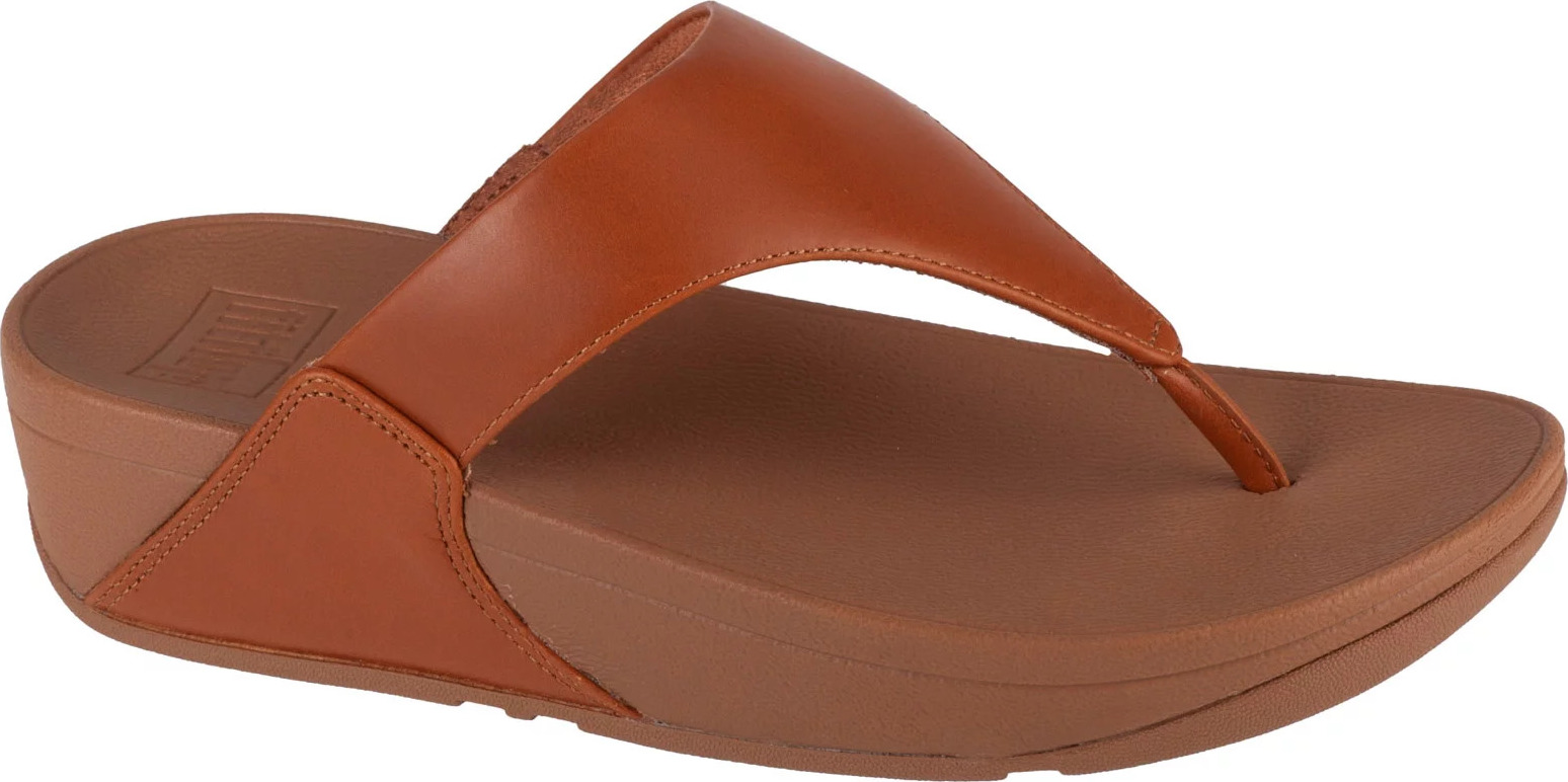 Karamelové dámské žabky FitFlop Lulu (Velikost 36)