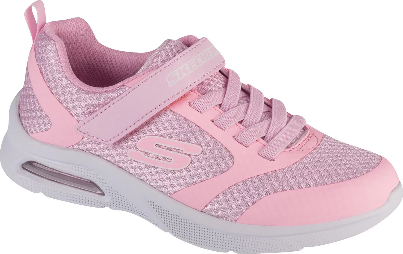 Světle růžové dívčí tenisky Skechers Microspec Max - Racer Gal (Velikost 27)