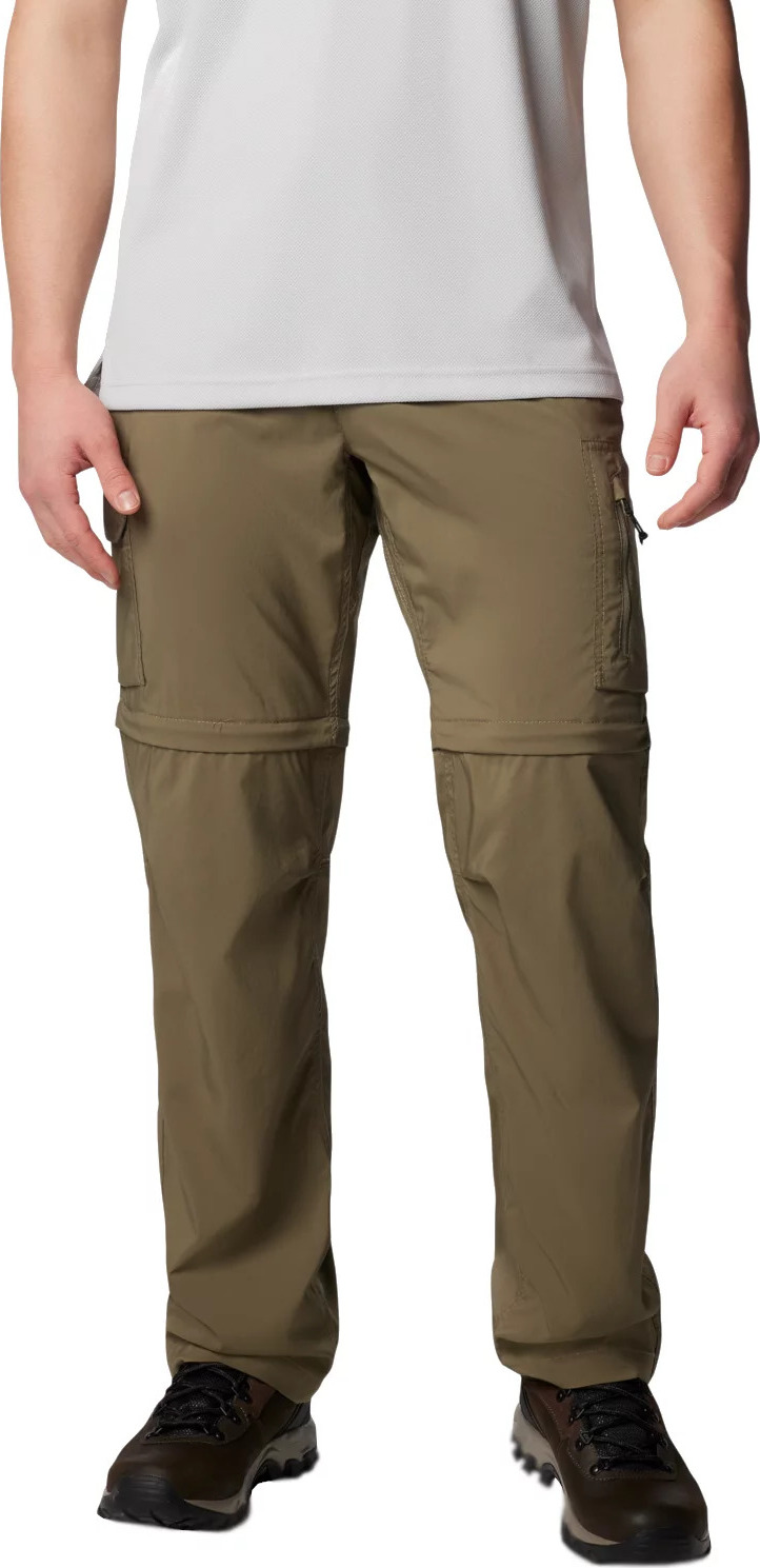 Khaki pánské kalhoty a šortky Columbia Silver Ridge Utility Convertible Pant