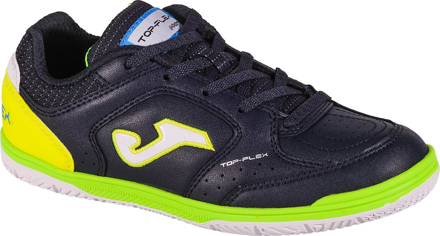 Tmavě modré sálové tenisky Joma Top Flex Jr 2433 IN (Velikost 27)