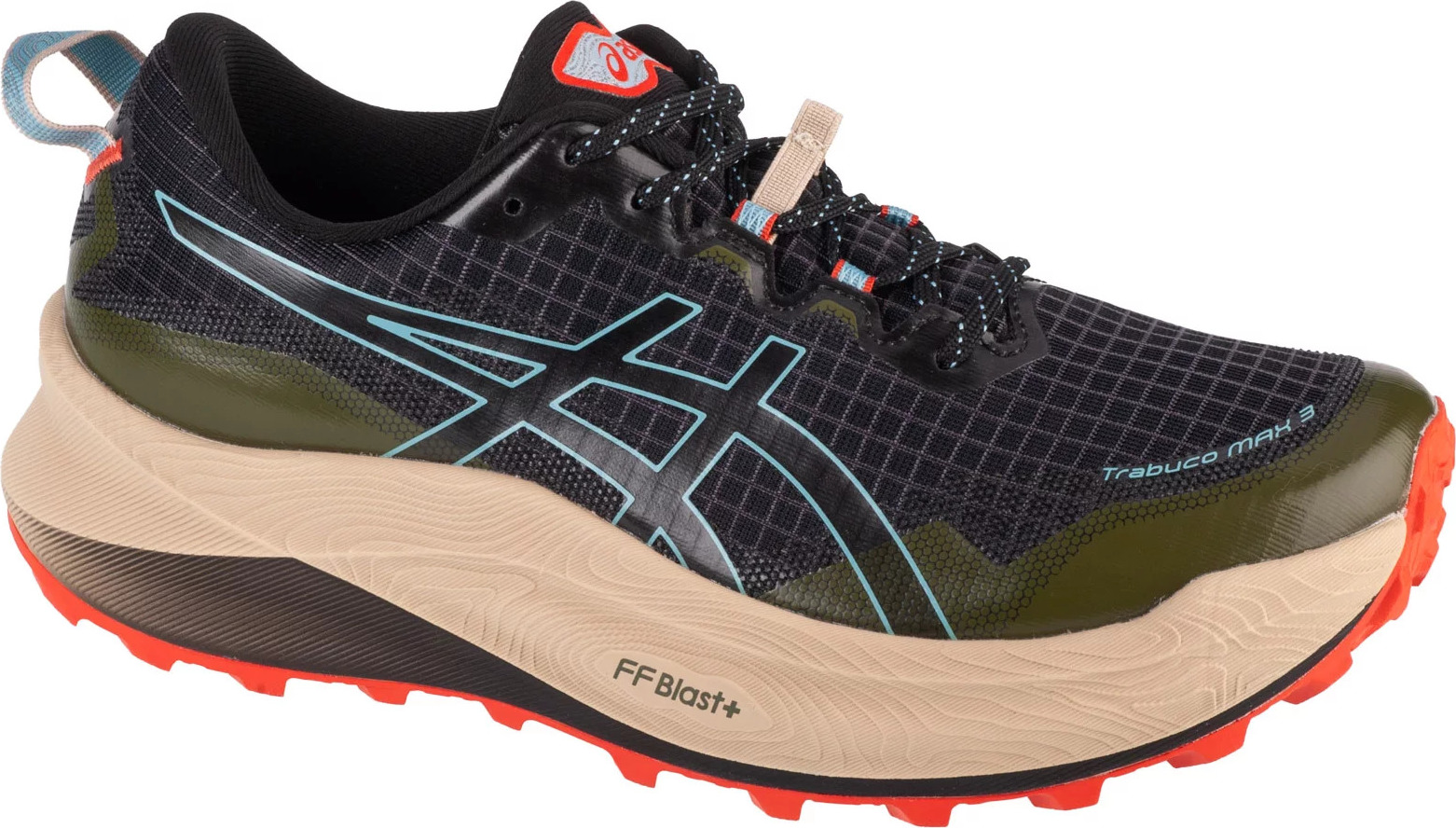 Černé trailové boty ASICS Trabuco Max 3 (Velikost 41,5)