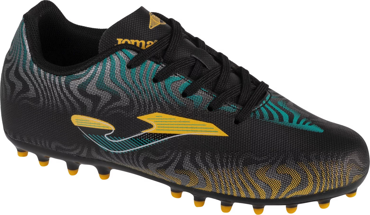 Černo-žluté kopačky Joma Evolution Jr 2401 AG (Velikost 32)