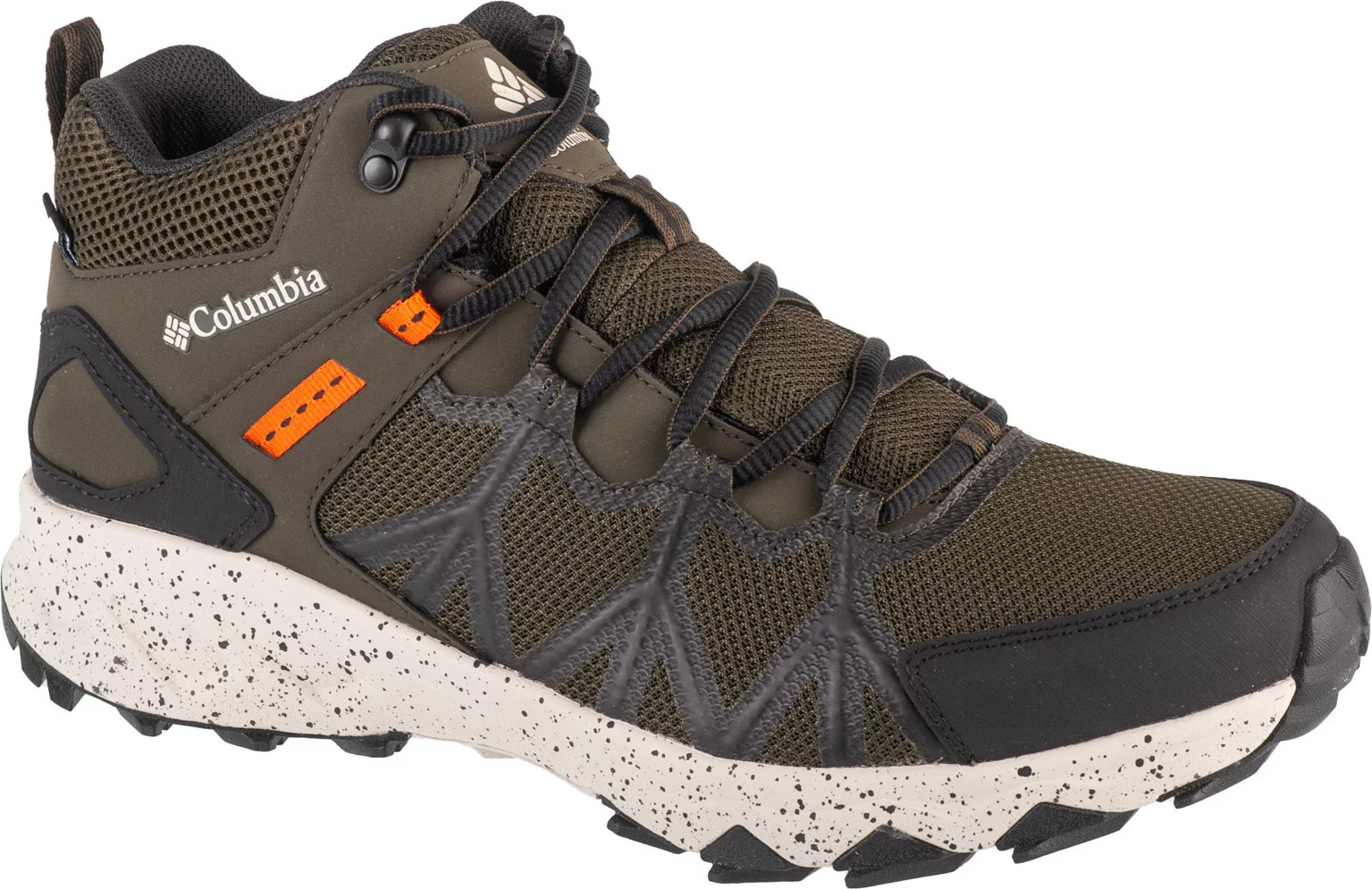 Tmavě zelené pánské kotníkové turistické boty Columbia Peakfreak II Mid Outdry (Velikost 41)