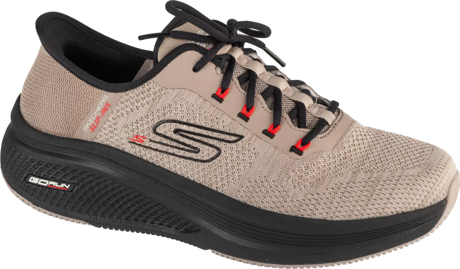 Šedé pánské běžecké tenisky Skechers Slip-Ins: Go Run Elevate 2.0 (Velikost 40)