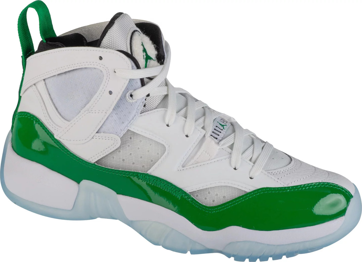 Bílo-zelené pánské tenisky Jordan Jumpman Two Trey (Velikost 41)