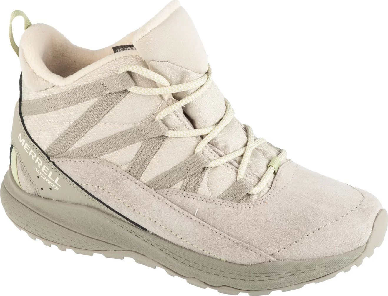 Smetanové dámské zimní turistické boty Merrell Bravada Edge 2 Thermo Demi WP (Velikost 37)