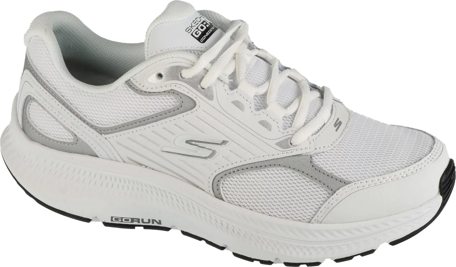 Bílé dámské běžecké tenisky Skechers Go Run Consistent 2.0 - Advantage (Velikost 36)
