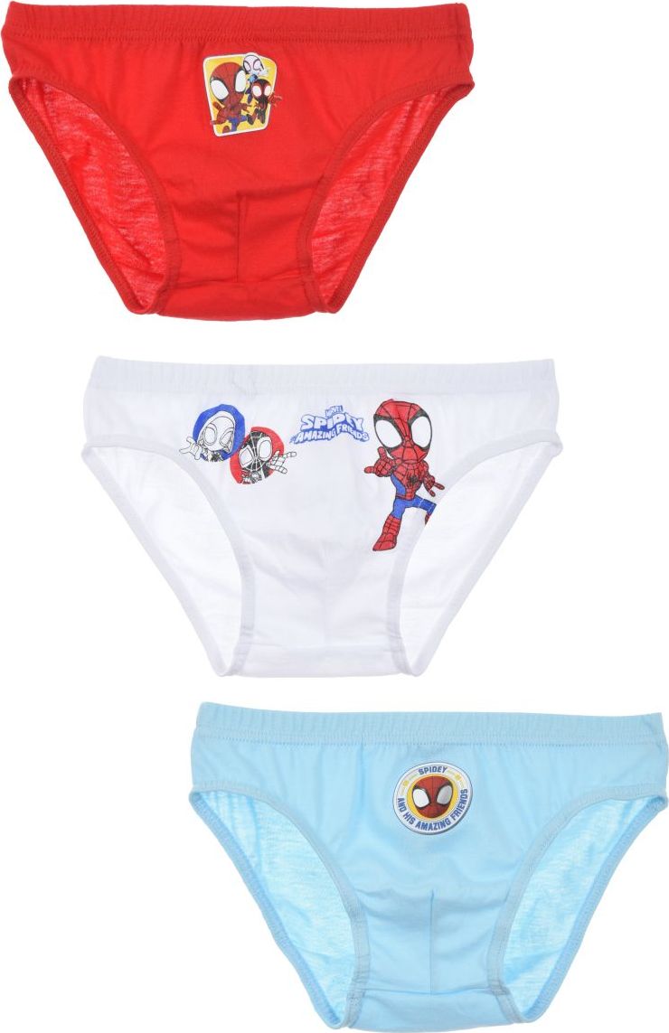 Sada chlapeckých bavlněných slipů Spidey (Velikost 98)