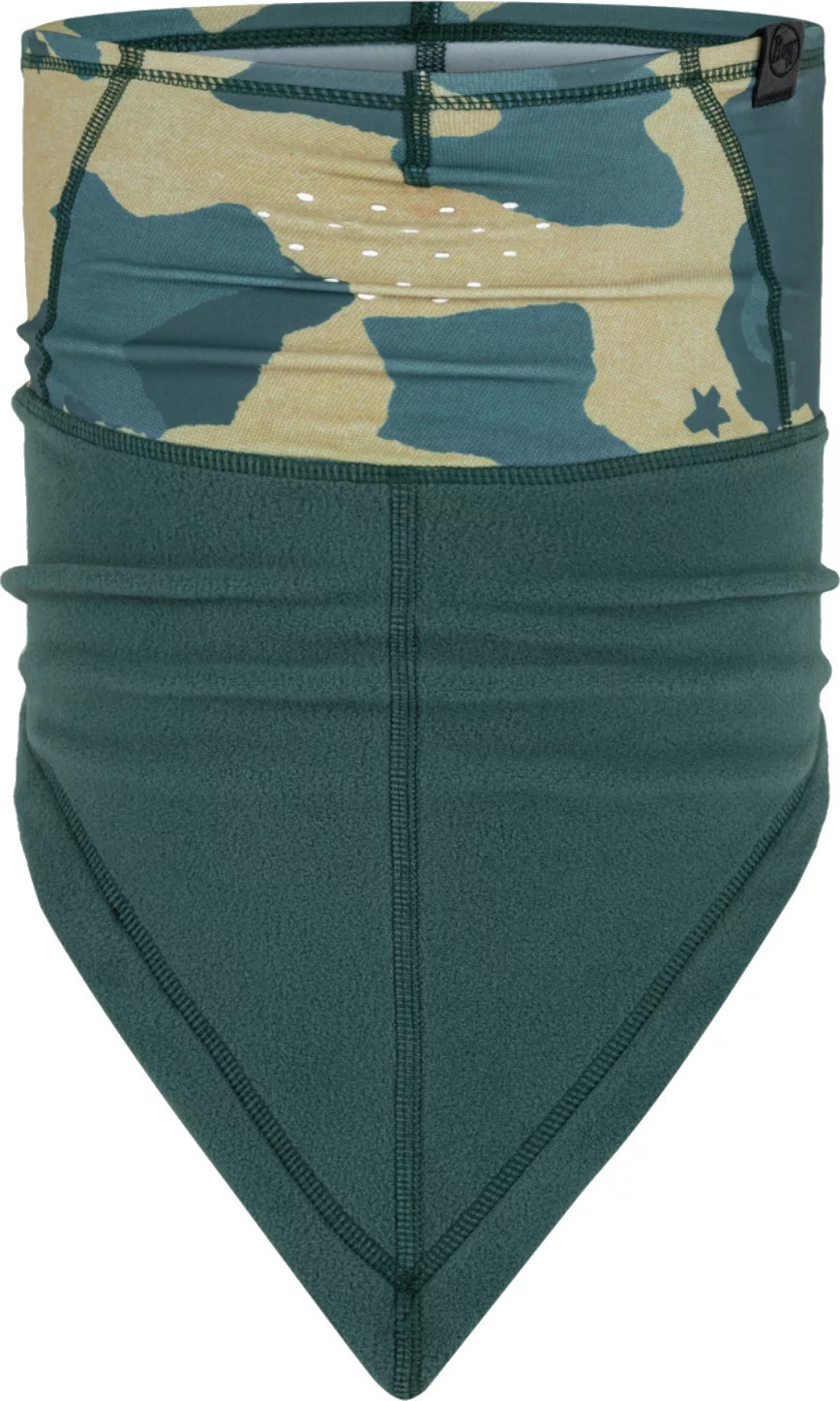 Tmavě zelený nákrčník s maskáčovým vzorem Buff Mountain Bandana Buff Mountain Bandana 1325343131000