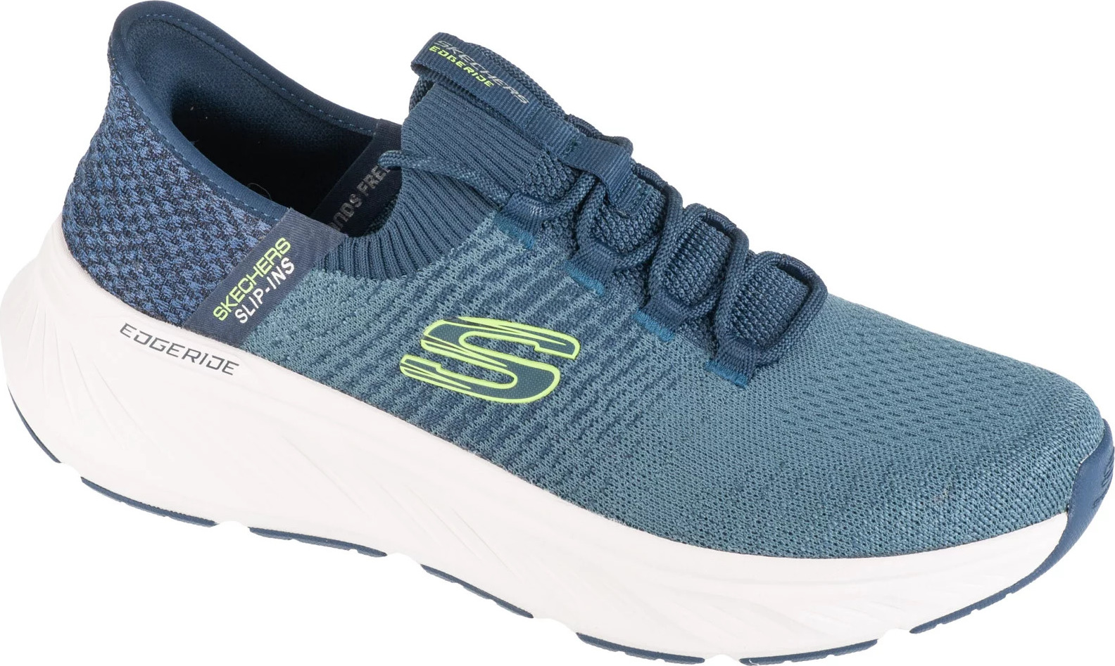 Modré pánské tenisky Skechers Slip-Ins: Edgeride - Raygo (Velikost 41)