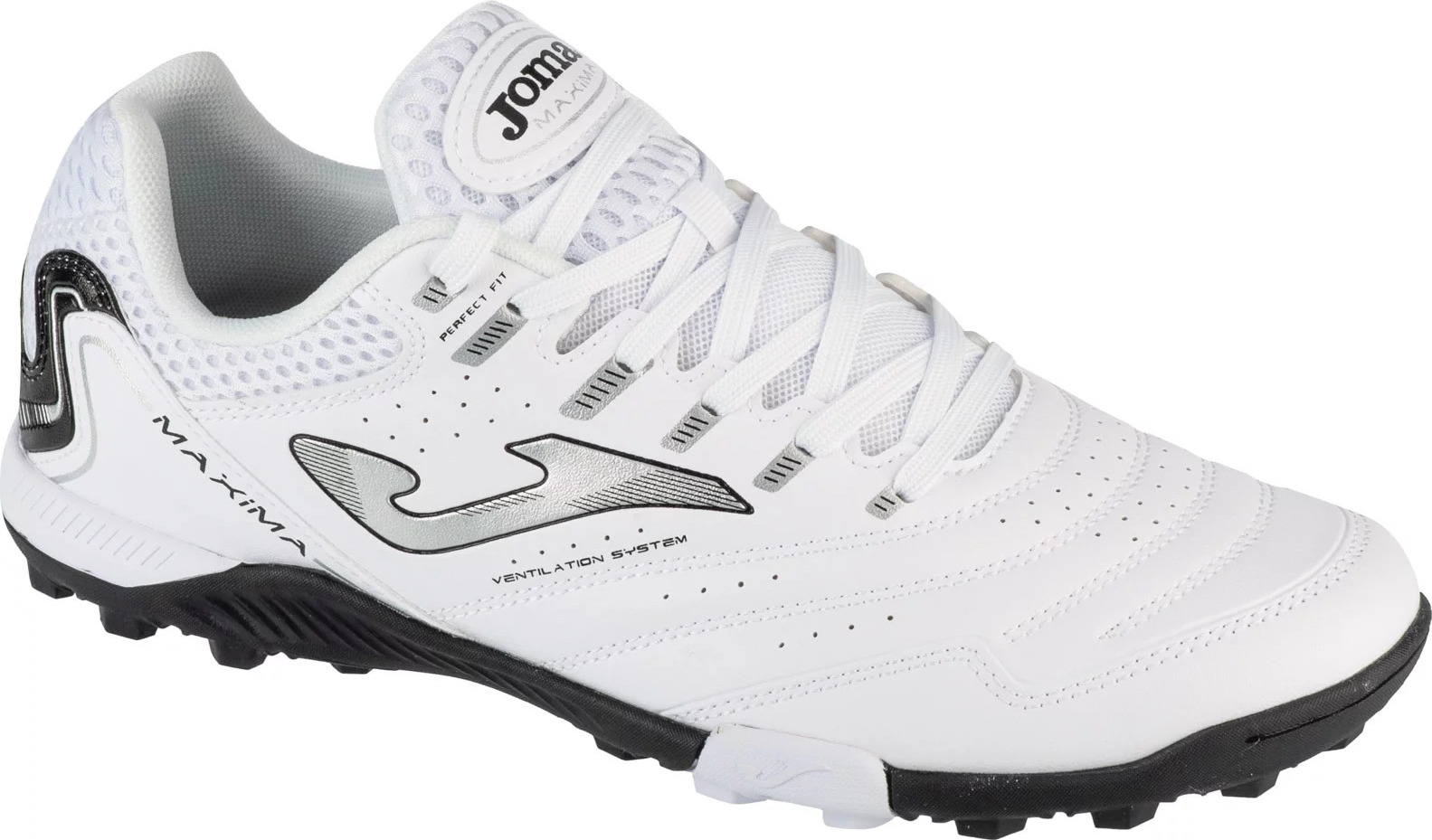Bílé pánské turfy Joma Maxima 2502 TF (Velikost 40)