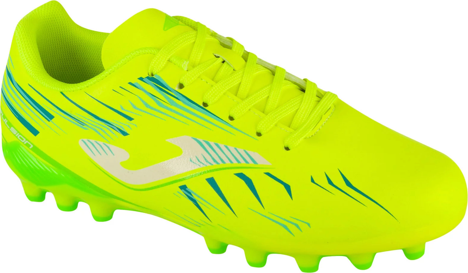 Limetkové dětské kopačky Joma Propulsion Jr 2509 AG