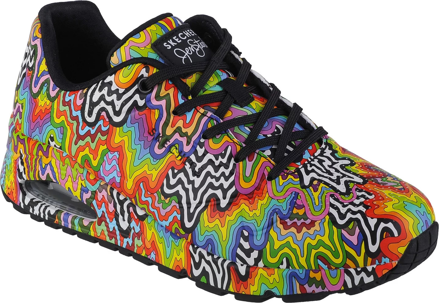 Vzorované dámské tenisky Skechers Uno - Infinite Drip (Velikost 36)
