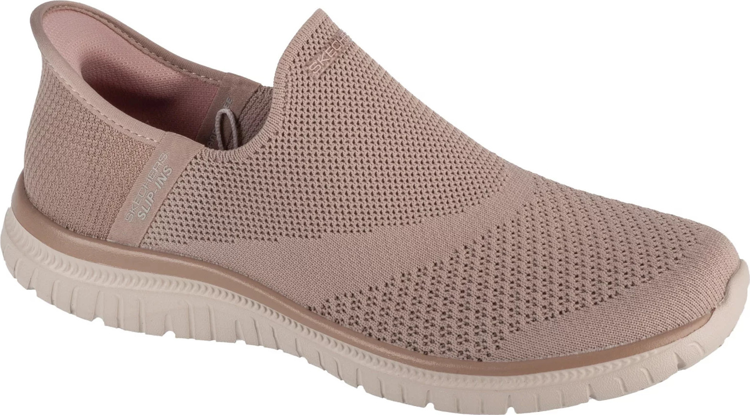 Taupe dámské tenisky Skechers Slip-ins: Virtue - Sleek (Velikost 36)