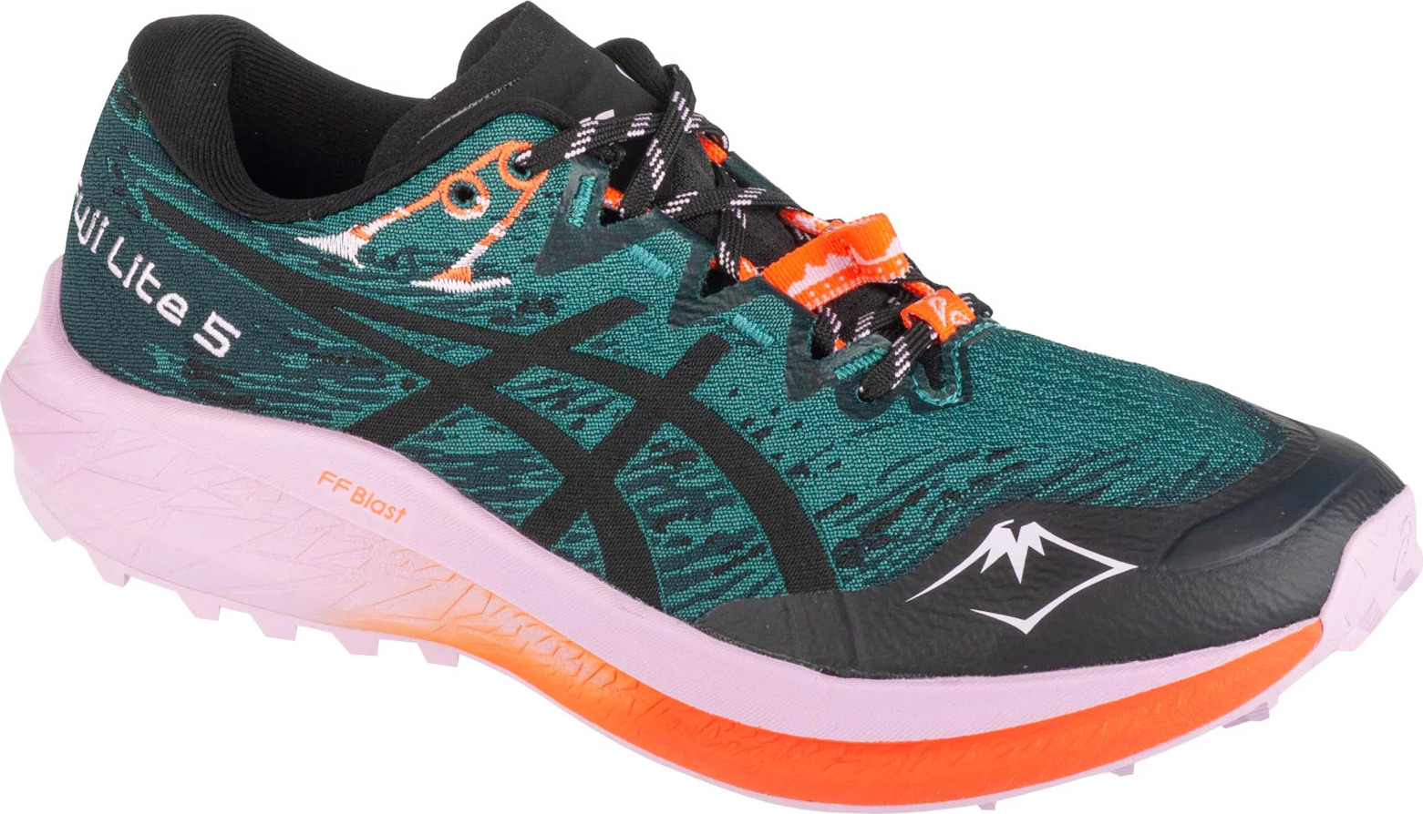 Tmavě zelené dámské tenisky ASICS Fuji Lite 5 (Velikost 37)
