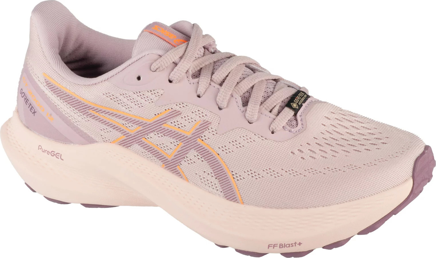 Světle růžové dámské běžecké tenisky ASICS GT-2000 12 GTX