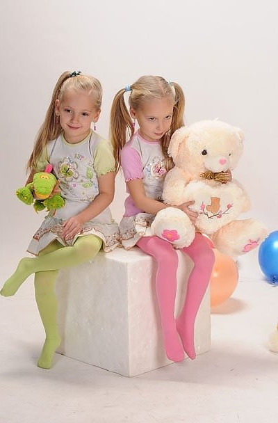 Dívčí punčochy YOCLUB Little Lady 40 den