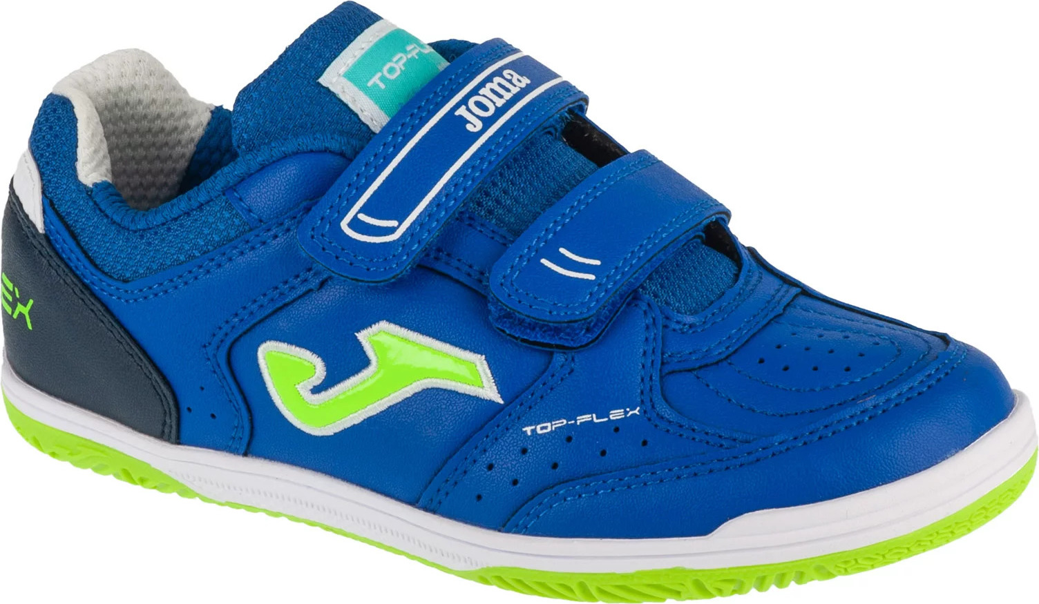 Modré chlapecké sálové tenisky Joma Top Flex Jr 2504 IN
