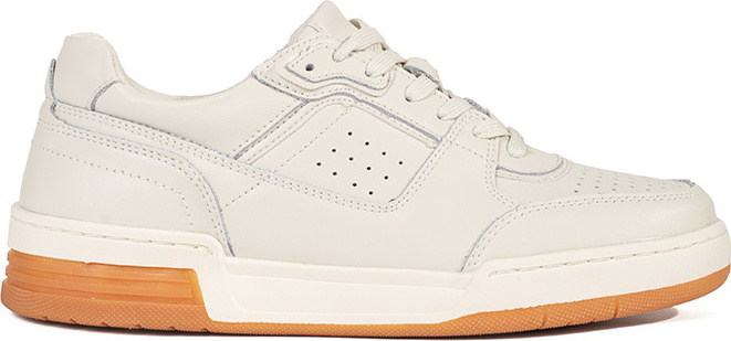 Smetanové dámské sneakersy na platformě (Velikost 36)
