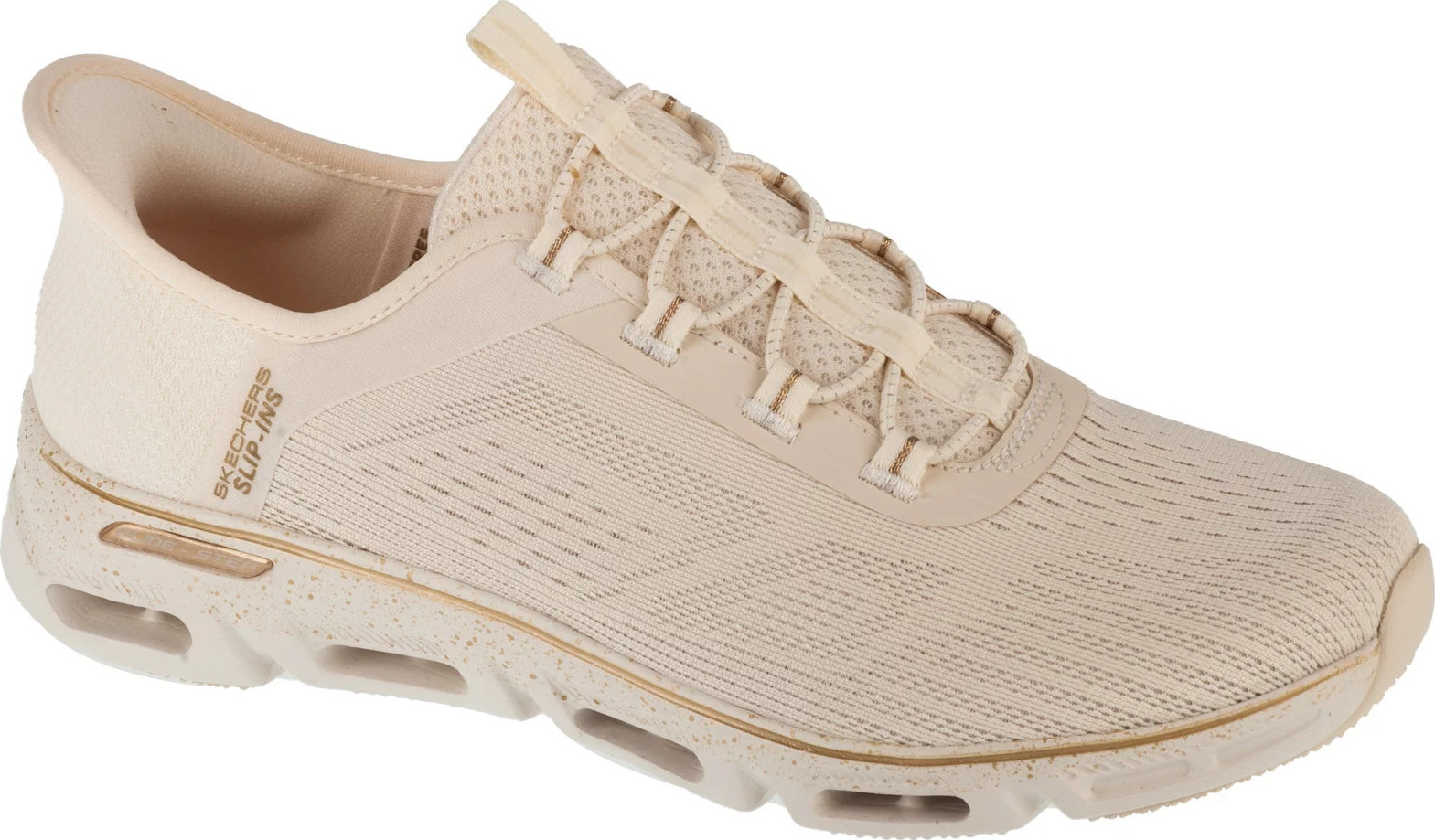 Béžové dámské tenisky Skechers Slip-Ins: Glide-Step Gratify - Pace