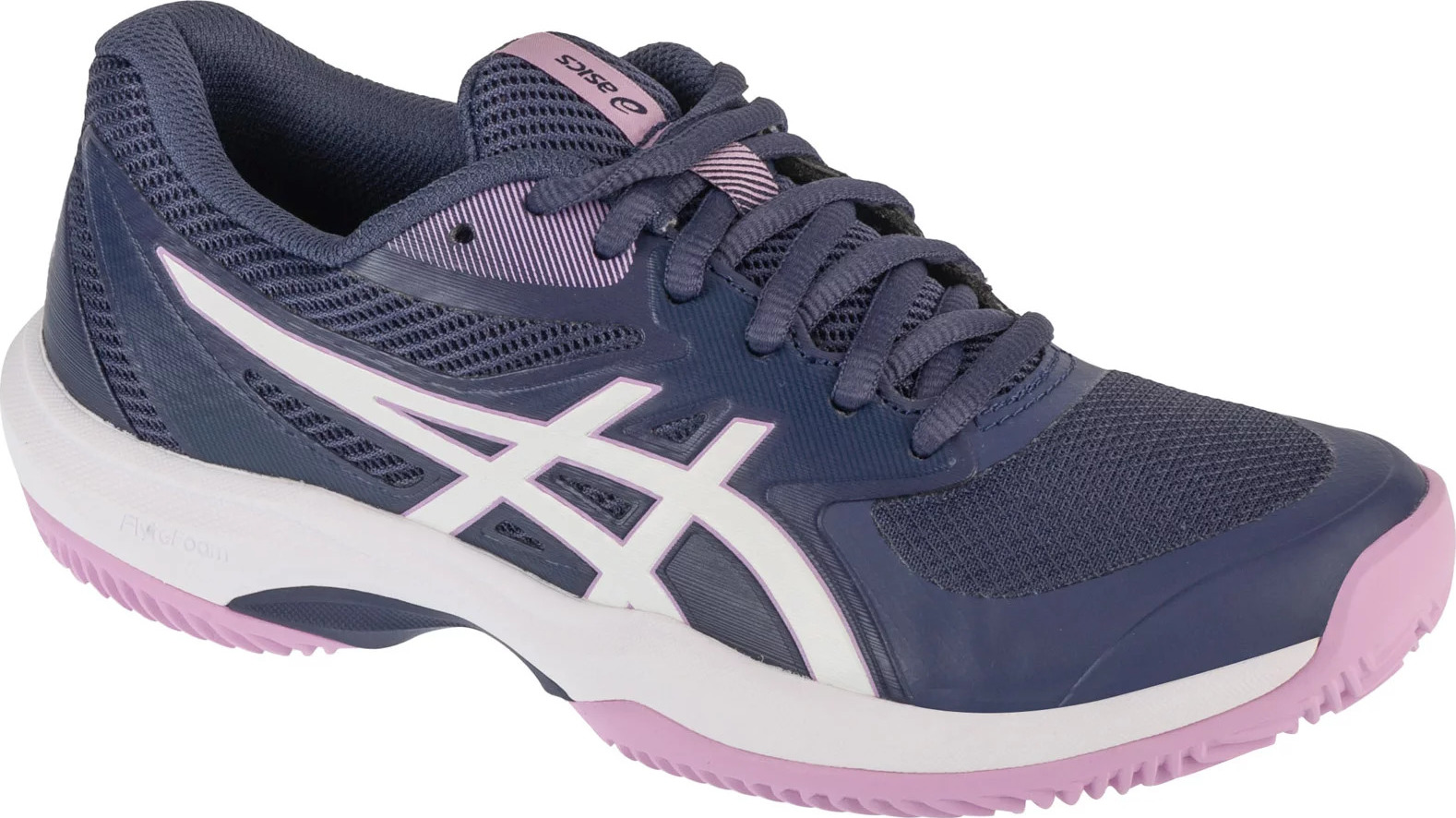 Tmavě modré dámské tenisové boty Asics Game FF Clay/OC (Velikost 37)