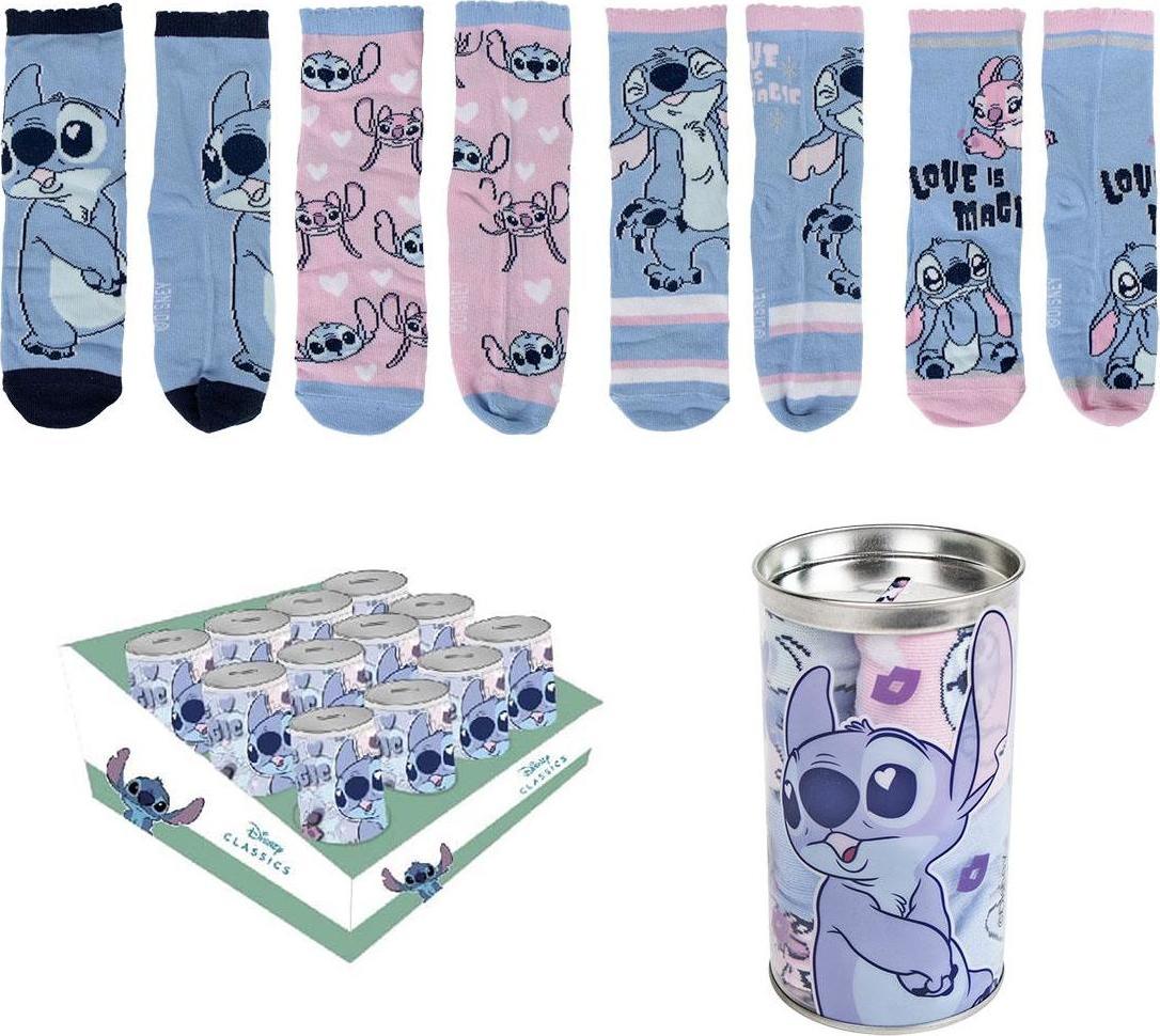 Set dětských ponožek v pokladničce Stitch