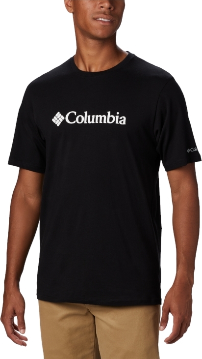 Černé pánské tričko Columbia CSC Basic Logo SS Tee (Velikost S)