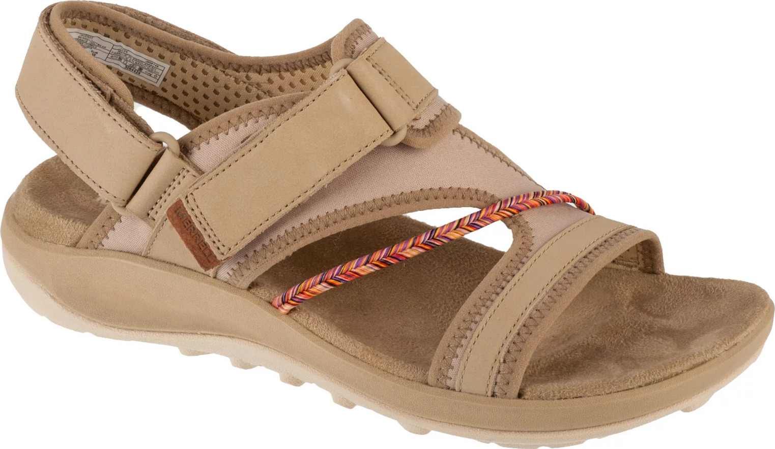 Béžové dámské sandály Merrell Terran 4 Backstrap W Sandal (Velikost 36)