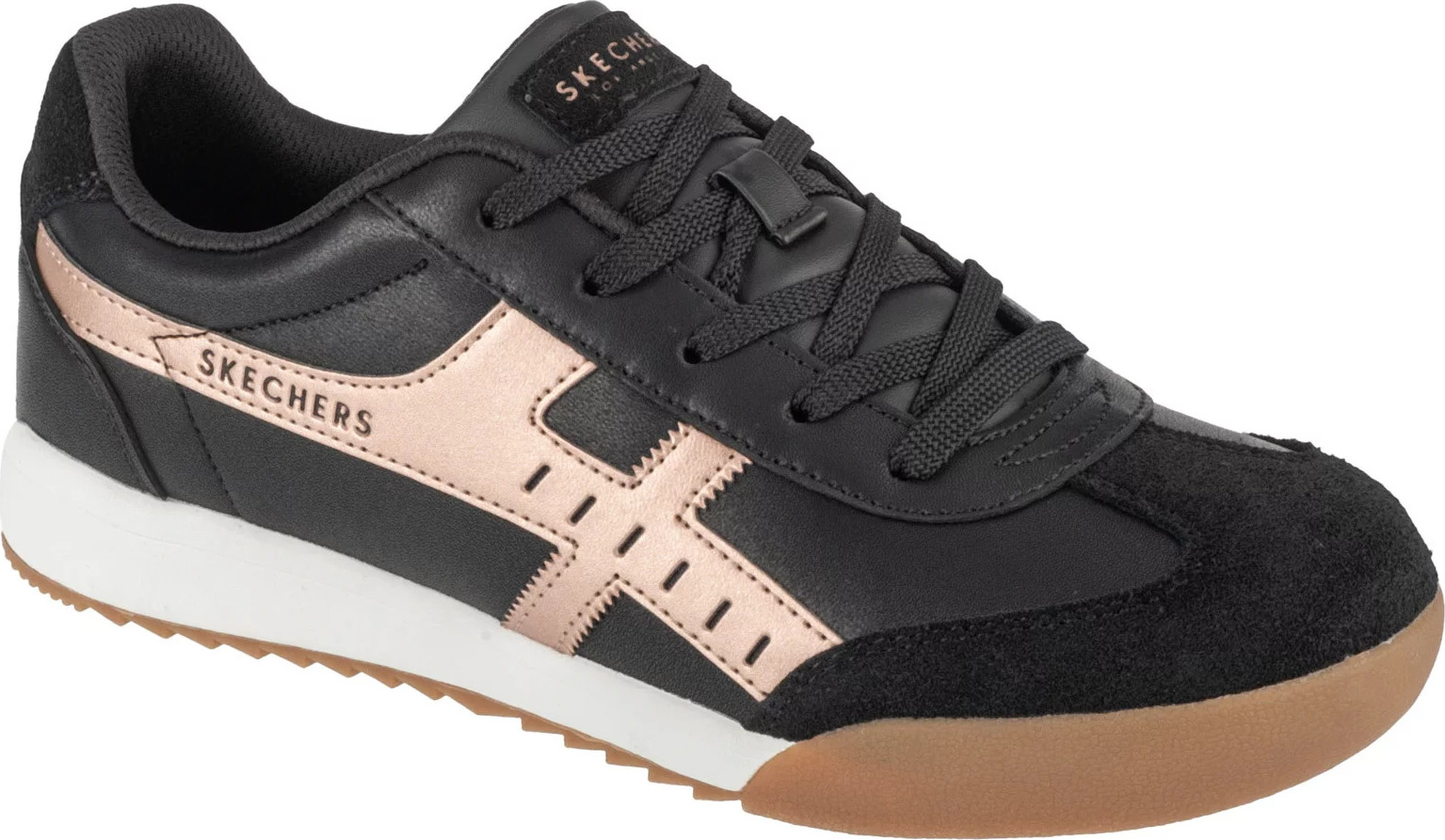 Černé dámské tenisky Skechers Zinger - Metallic Roads (Velikost 36)